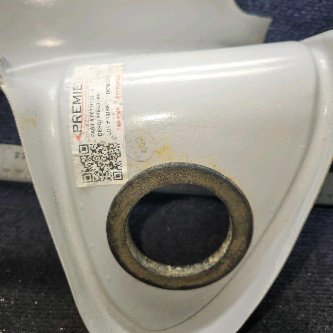 Used aircraft parts for sale, P0711133-18 Premier Aero Cessna 172E Shield Assembly, RH