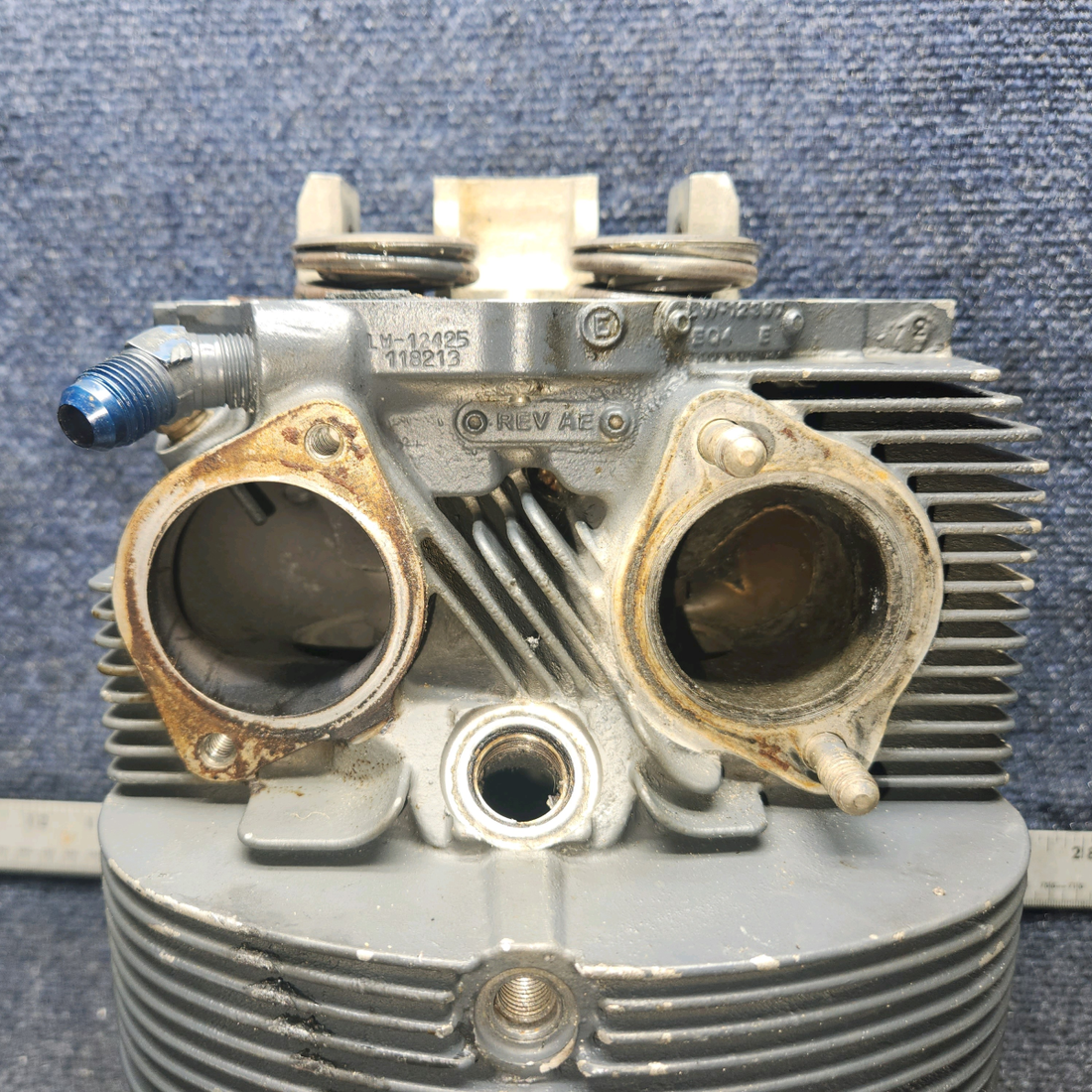 Used aircraft parts for sale, LW-12425 Lycoming O-540 PIPER PA-24-250 Nitrided Cylinder Assembly