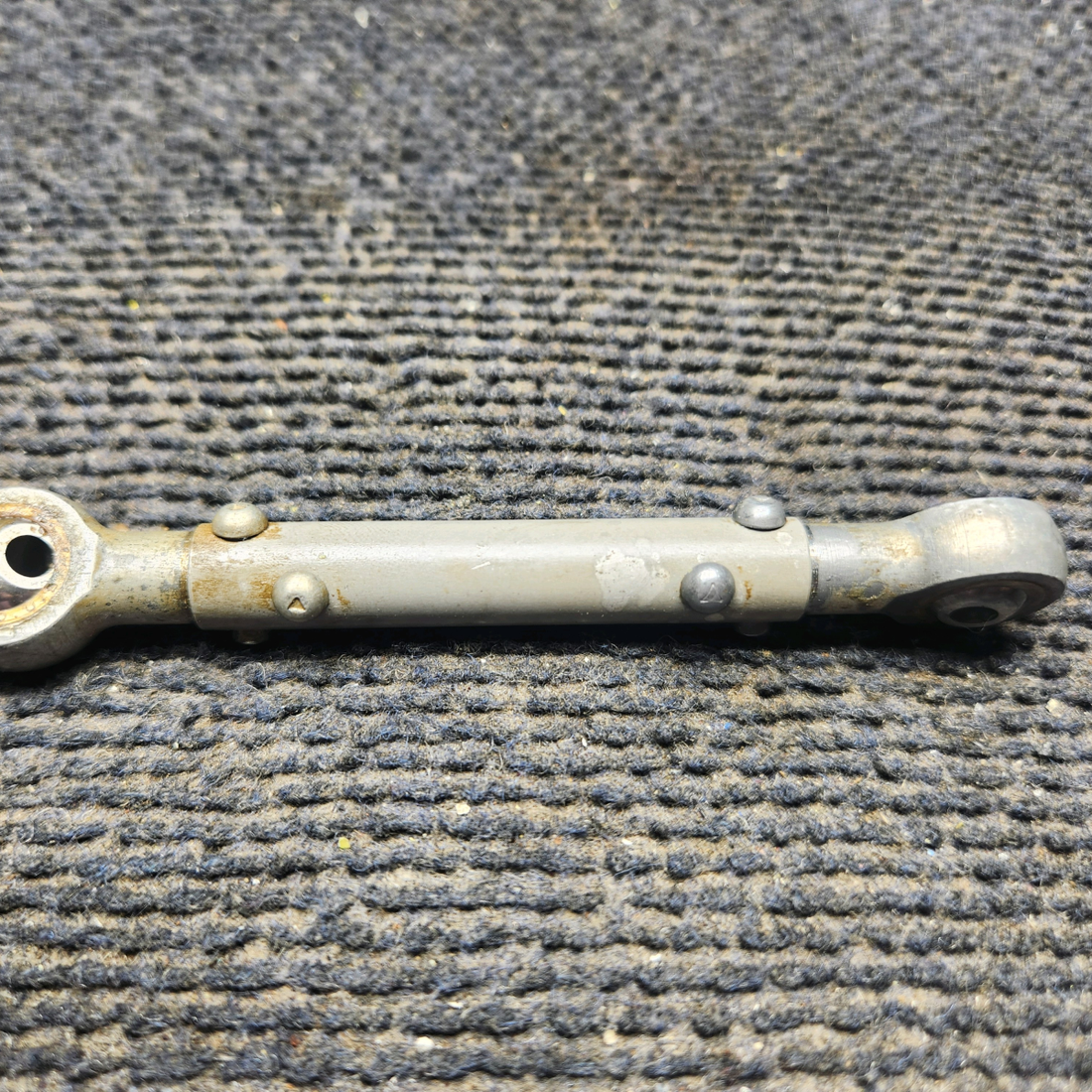 Used aircraft parts for sale, 95-524018-33 Beechcraft 35-33 Tube Rudder Pedal Push Rod