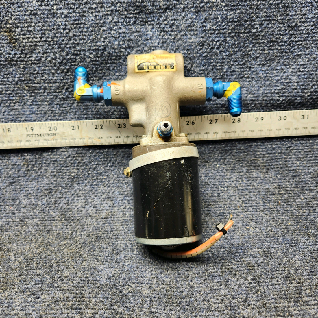 Used aircraft parts for sale, 8850-6 MOONEY M20J WELDON FUEL PUMP (12 VOLT)