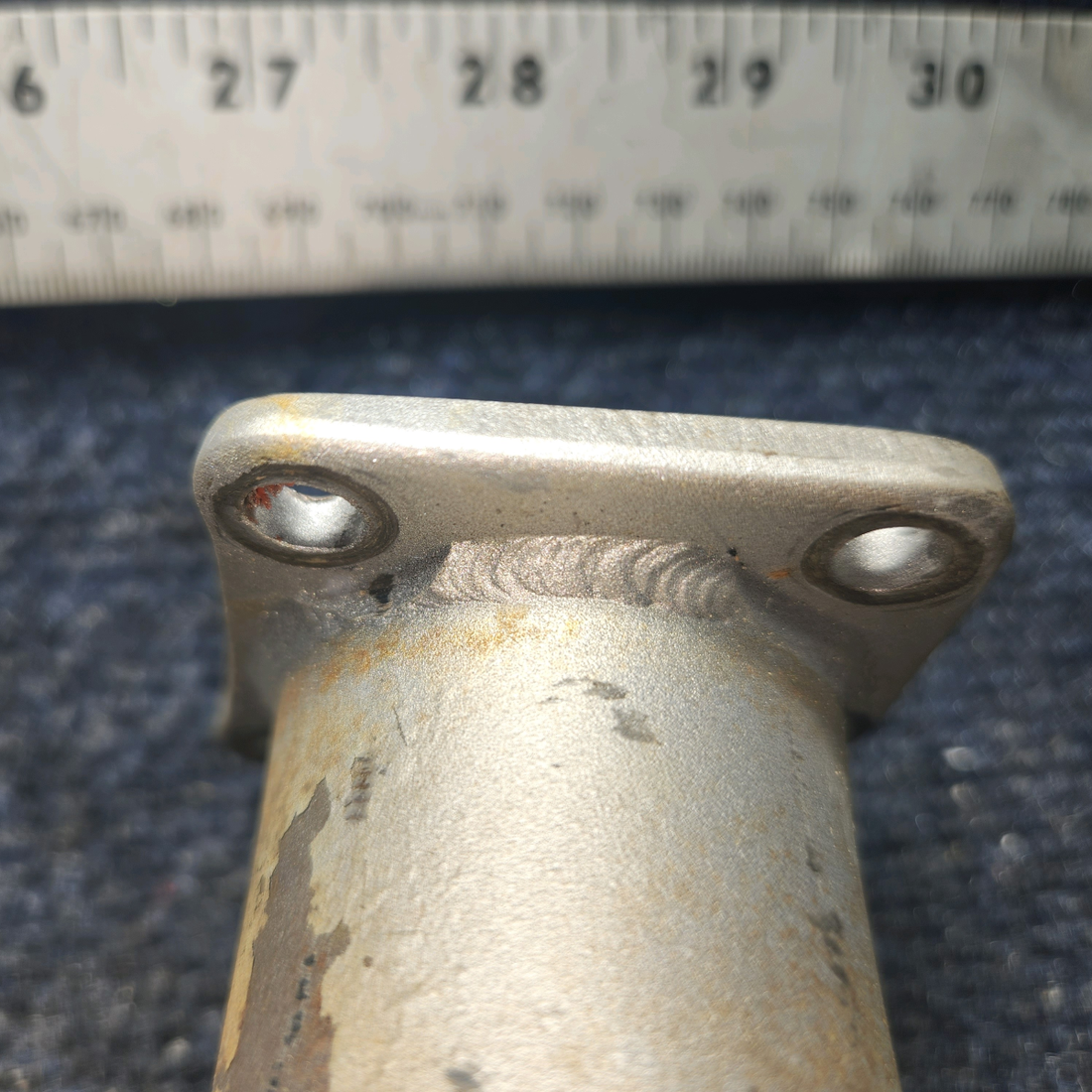 Used aircraft parts for sale, 96-950002-33 BEECHCRAFT 95-55B Exhaust Stack Assembly – Cylinder #5, RH Engine