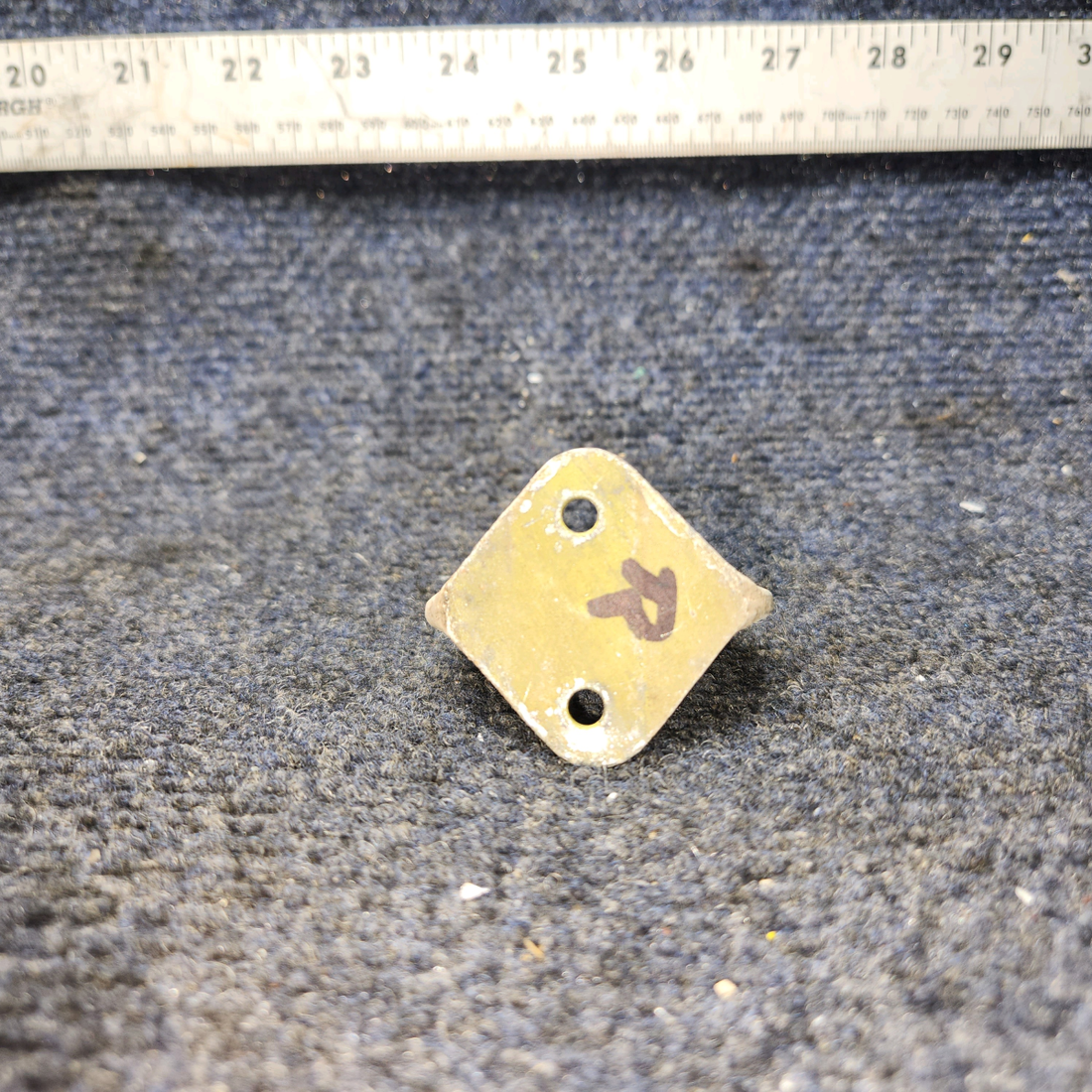 Used aircraft parts for sale, 18457-000 Piper PA28-140 Wing Tie Down Ring