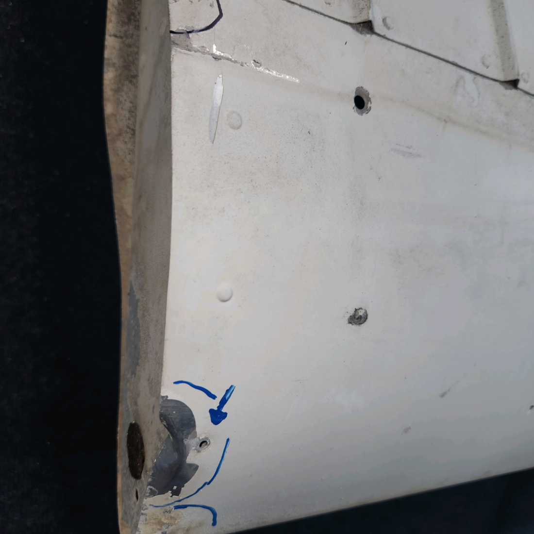 Used aircraft parts for sale, 0523901-35 Cessna 172F Flap Assembly - LH