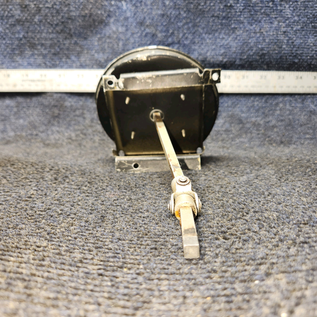 Used aircraft parts for sale, 0511157-14 Cessna C175 Fuel Selector Handle Shaft Plate