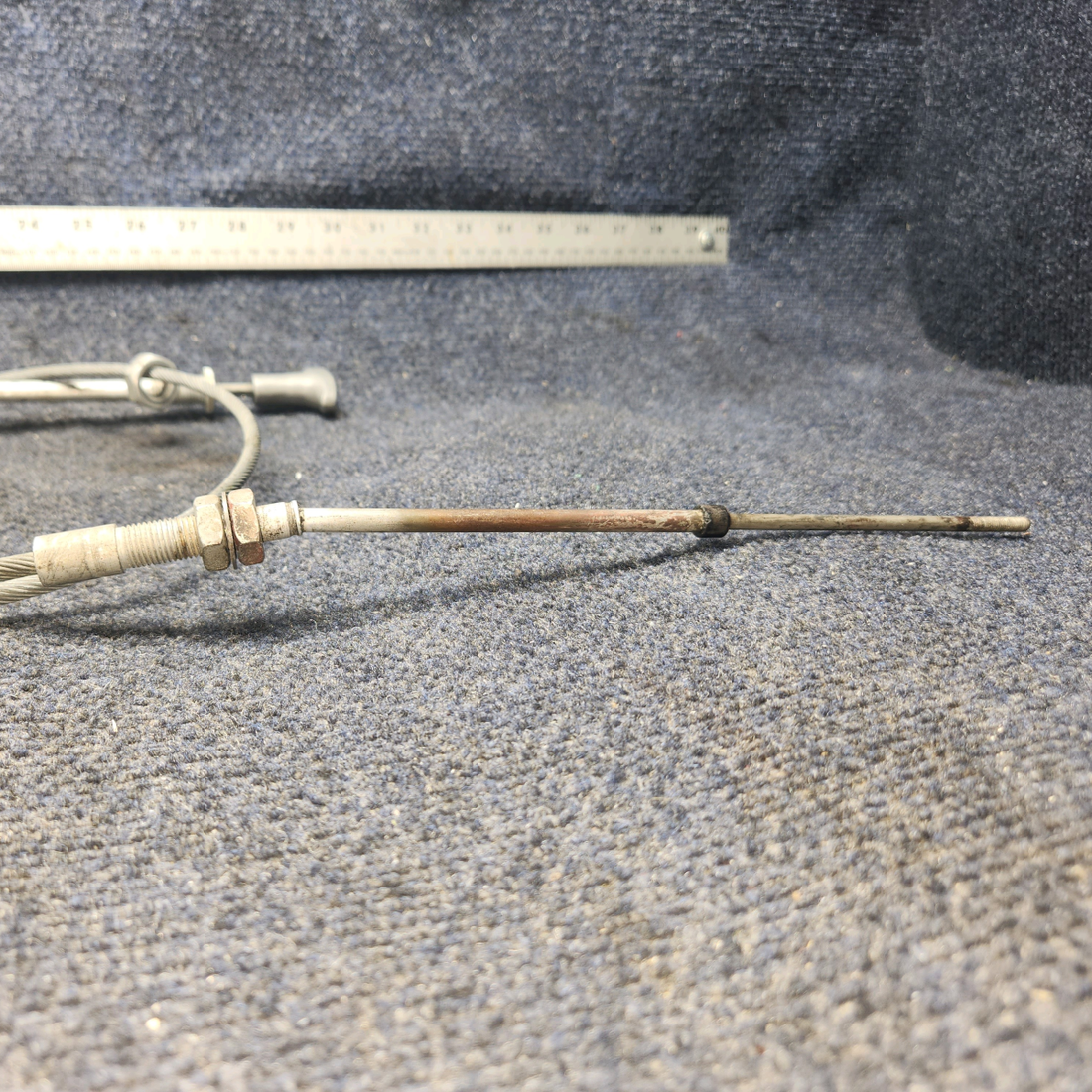 Used aircraft parts for sale, 95-940011-3 BEECHCRAFT 95-55B Control Cable Heather Assy 68"