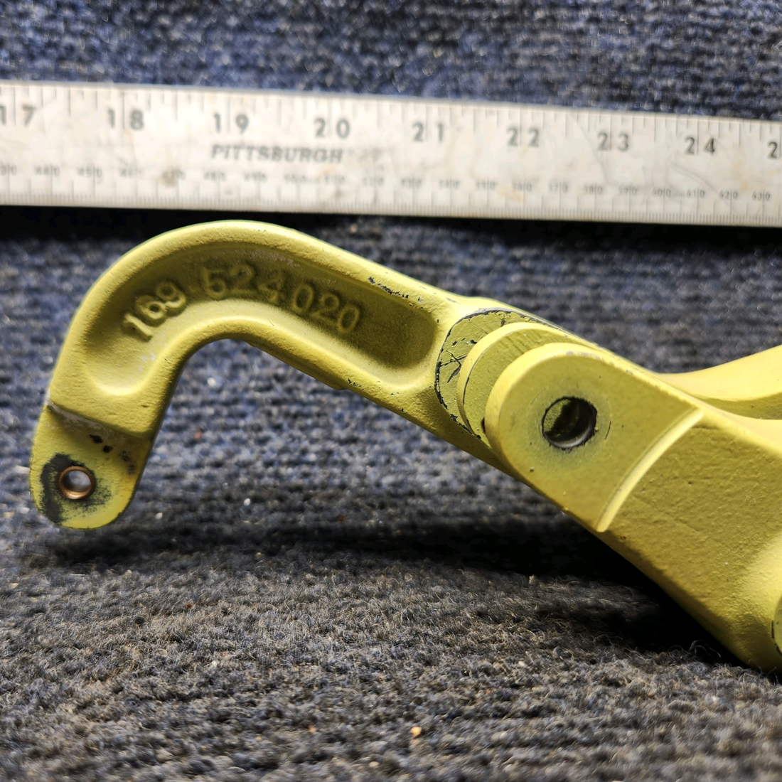 Used aircraft parts for sale, 169-524020-3 Beechcraft C23 SUNDOWNER Aileron Control Arm - LH or RH