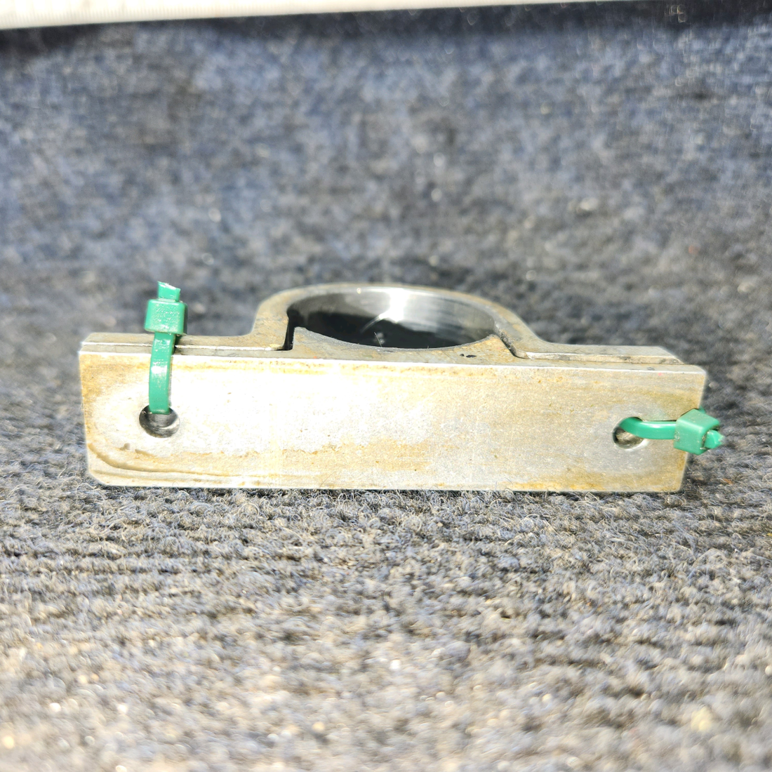 Used aircraft parts for sale, 35402-000 Piper PA28-161 Torque Shaft Support Clamp Assembly