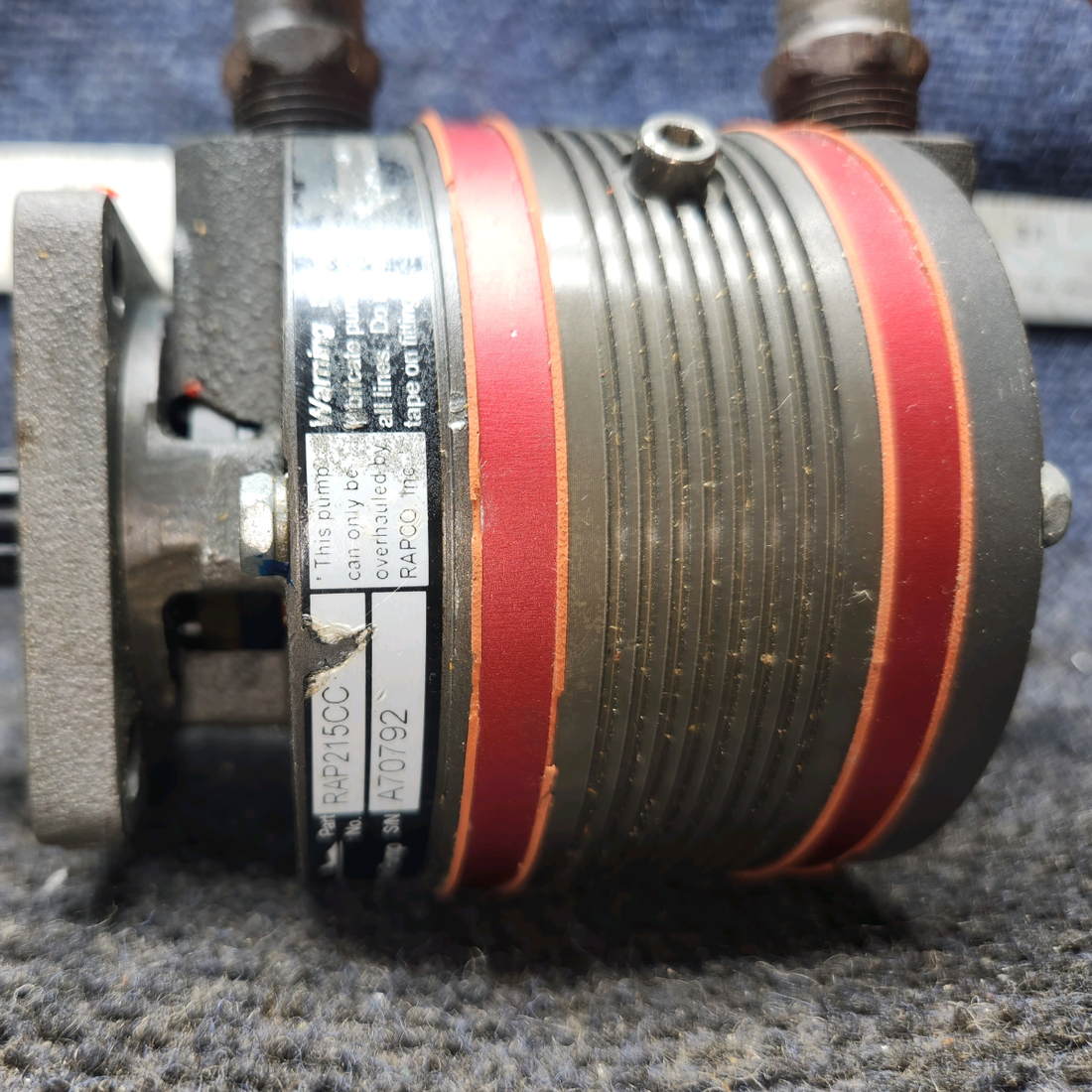 Used aircraft parts for sale, RAP215CC Rapco Cessna 172RG Dry Air Pump