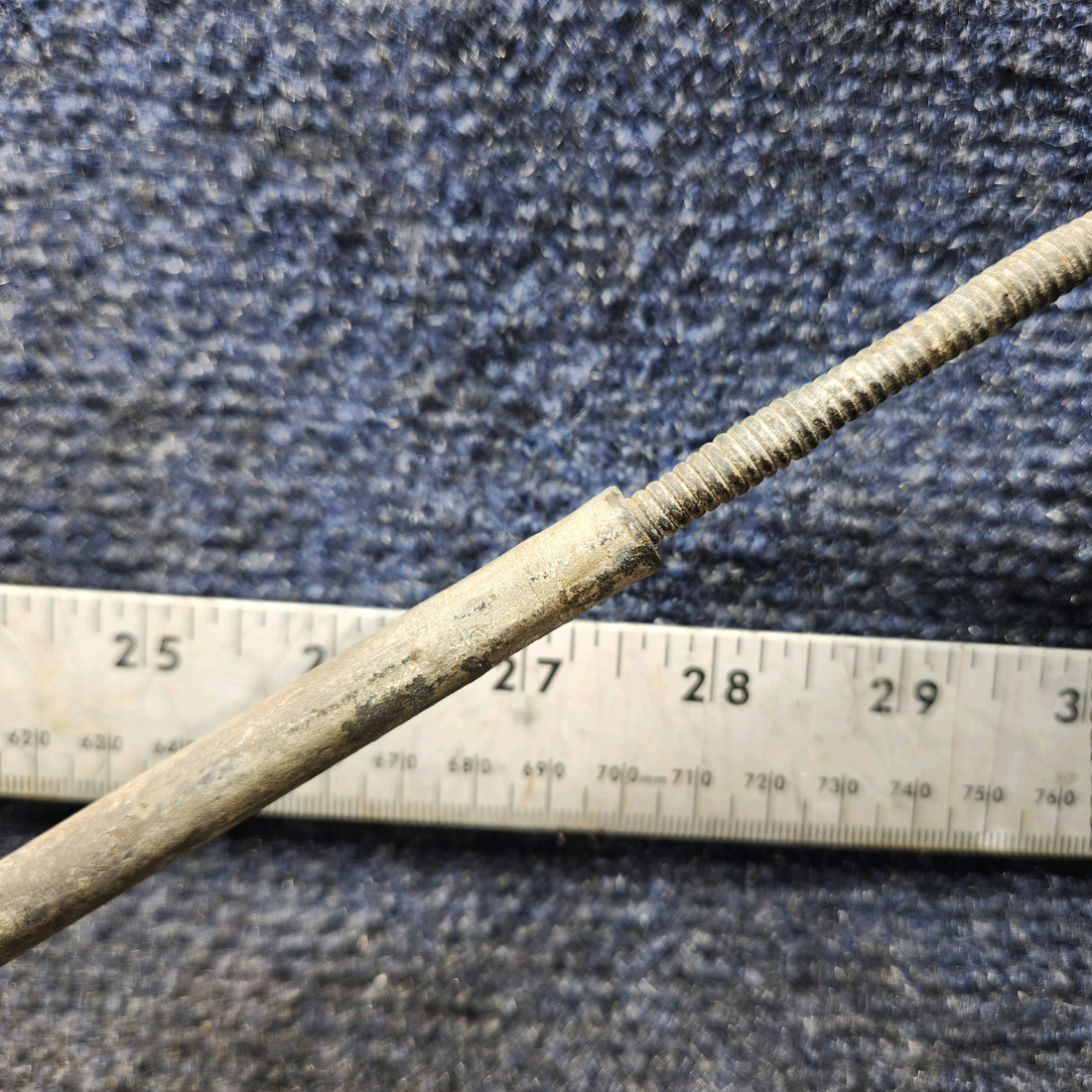 Used aircraft parts for sale, S1241-3 Cessna 182G Cabin Heat Control Cable (Length: 53.8")