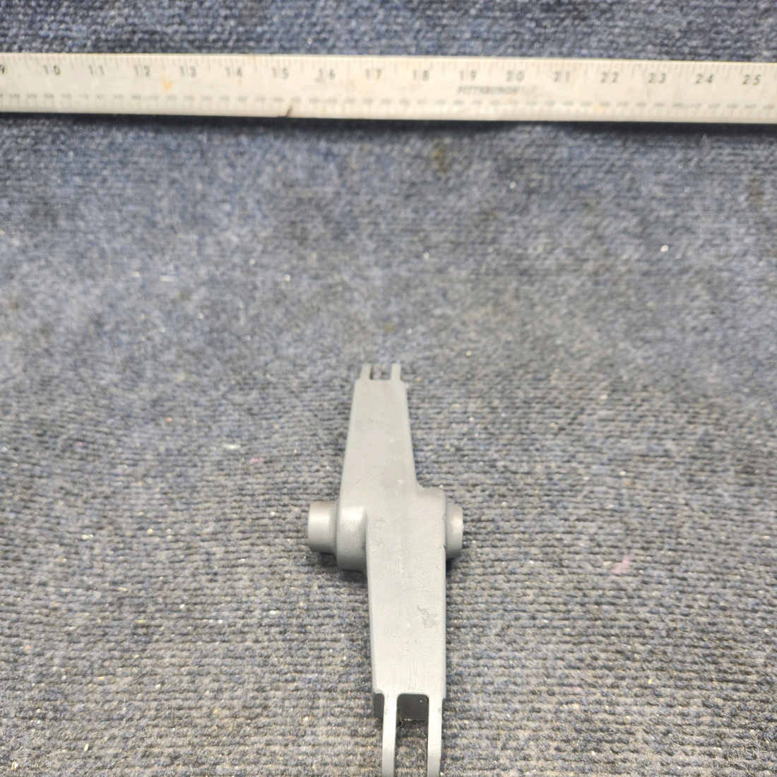 Used aircraft parts for sale, 169-524053-1 Beechcraft A23A Musketeer Custom III RUDDER PEDAL BELLCRANK ASSEMBLY