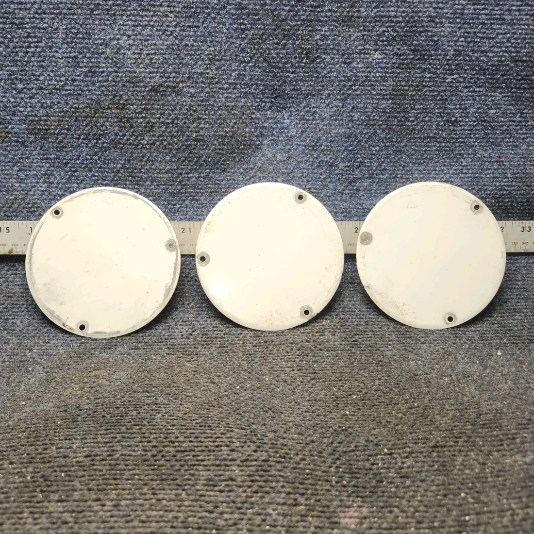 Used aircraft parts for sale, S225-1 Cessna 172 Inspection Cover Plate Set of 3