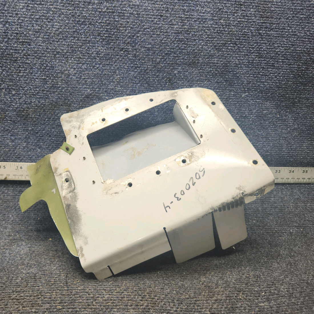 Used aircraft parts for sale, 502003-4 Grumman A5B Baffle Side Front