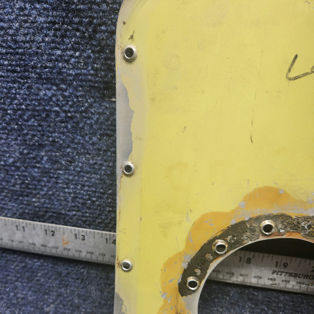 Used aircraft parts for sale, 95-110041-61 Beechcraft F33A DOOR ASSY FUEL ACCESS LH