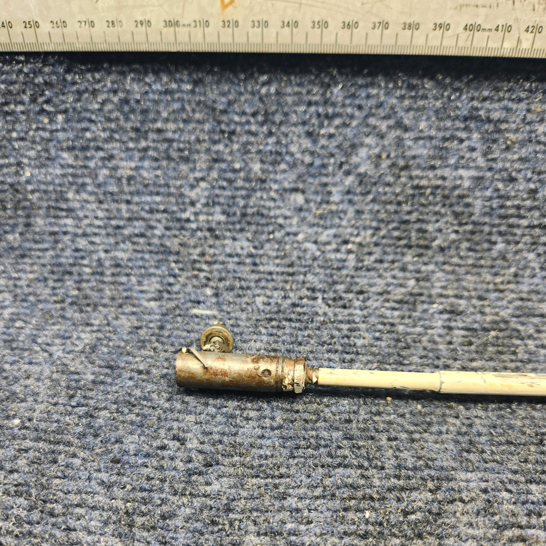 Used aircraft parts for sale, 35-825191-7 Beechcraft F33A NOSE GEAR DOOR ROD ASSEMBLY RH