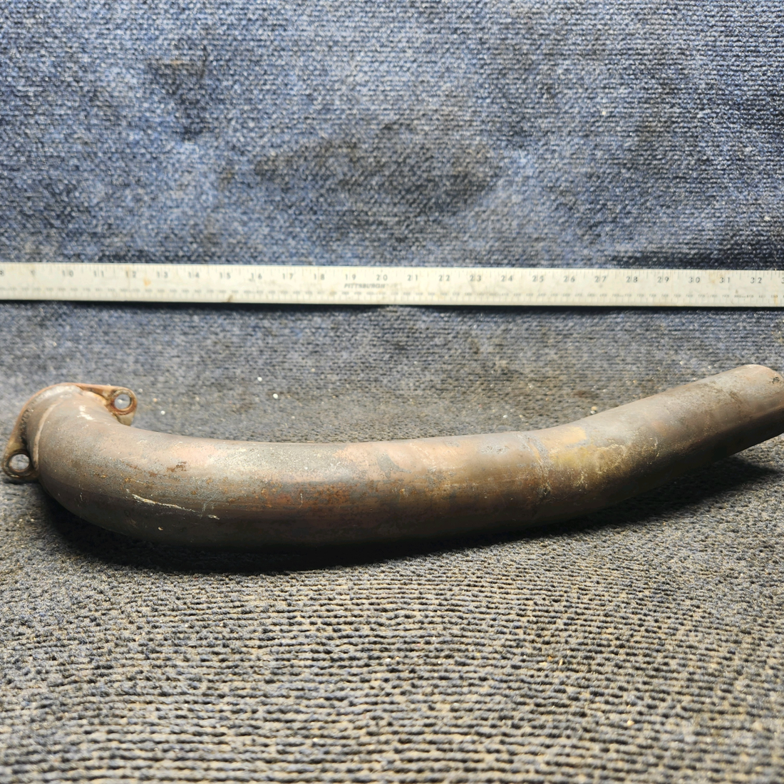 Used aircraft parts for sale, 63726-04 Lycoming Piper PA-28-140 Exhaust Stack Assembly – RH Forward