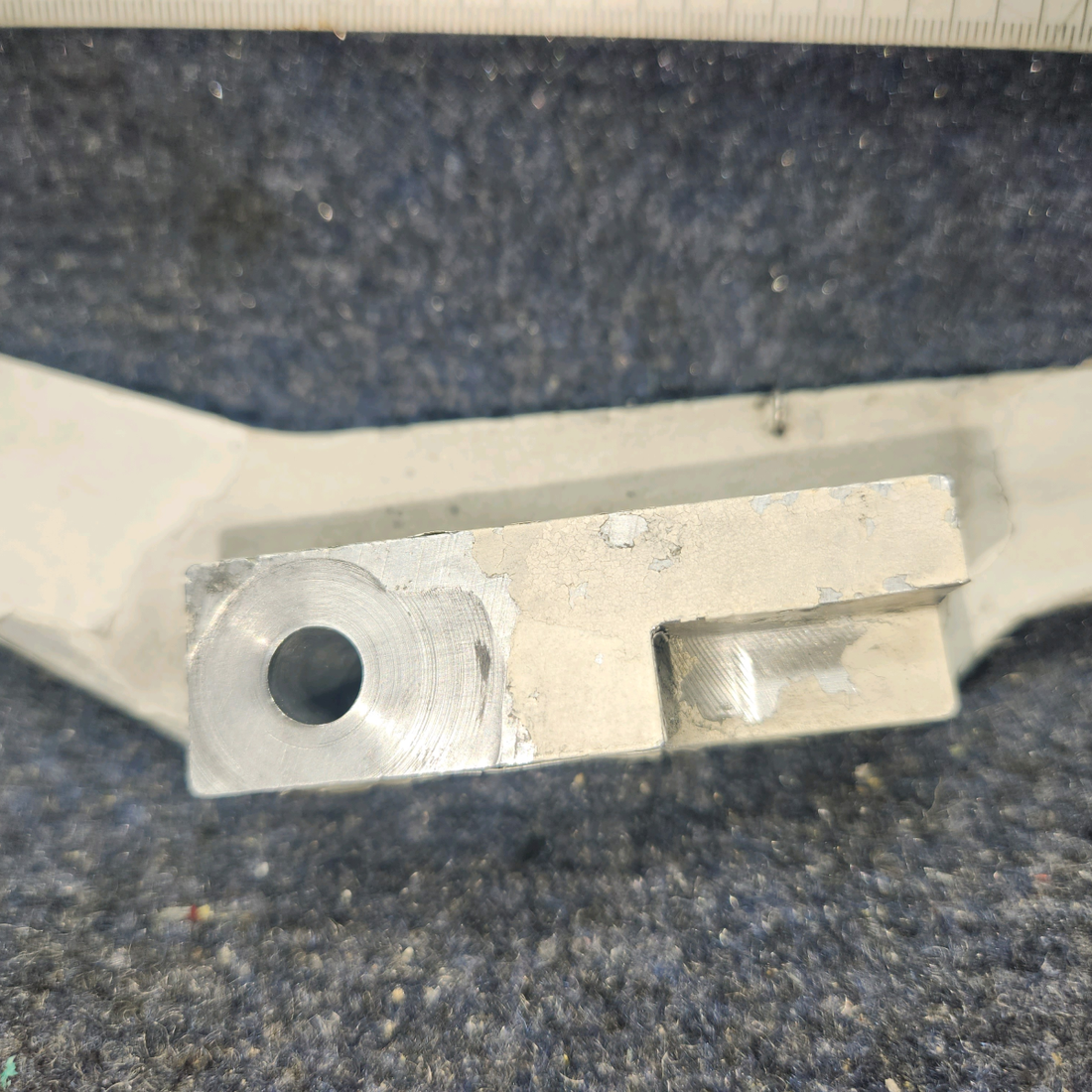 Used aircraft parts for sale, 67109-000 PIPER PA28RT-201 Nose Gear Arm Assy