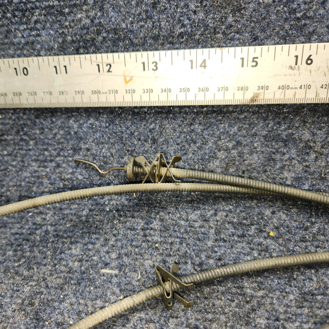 Used aircraft parts for sale, 22463-000 PIPER PA-24-250 Cabin Air Control Assembly W/ Cables