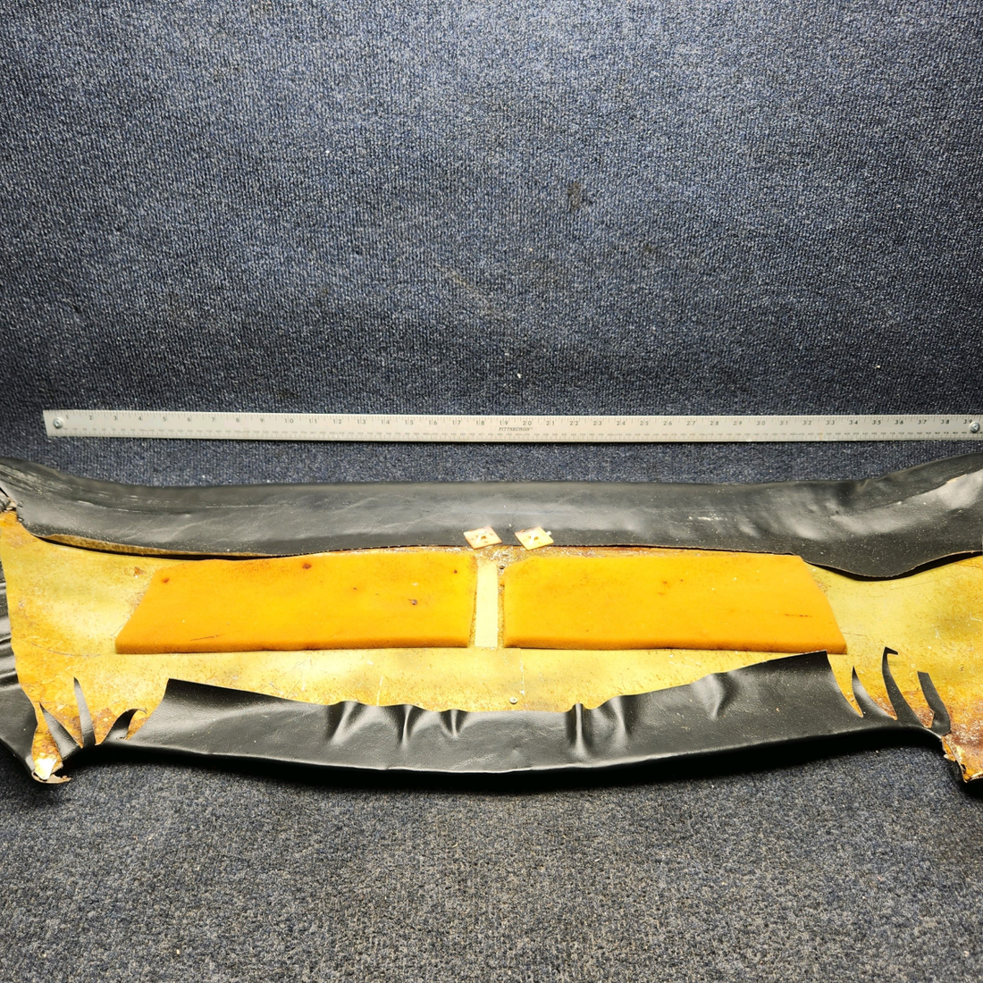 Used aircraft parts for sale, 35-534300-166 BEECHCRAFT F35 PANEL WINDSHIELD COWL UPHOLSTERY-BEECHCRAFT 35