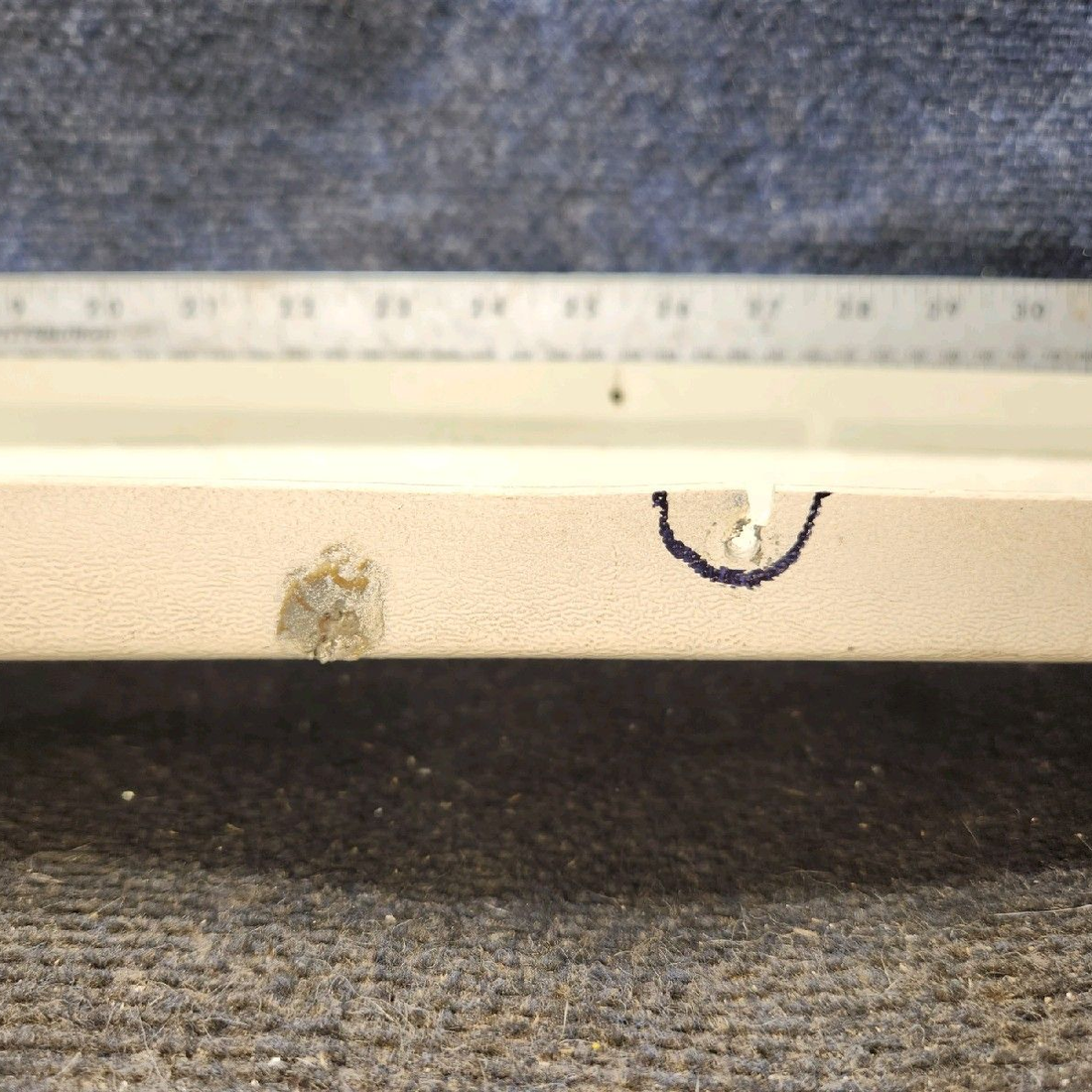 Used aircraft parts for sale, 76307-007 piper PA-28-181 Center Fresh Air Vent Duct