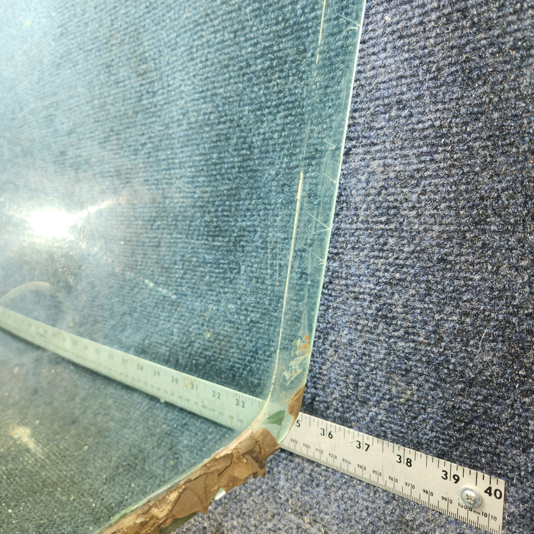 Used aircraft parts for sale, 0412020-10 cessna 150G Rear Windshield