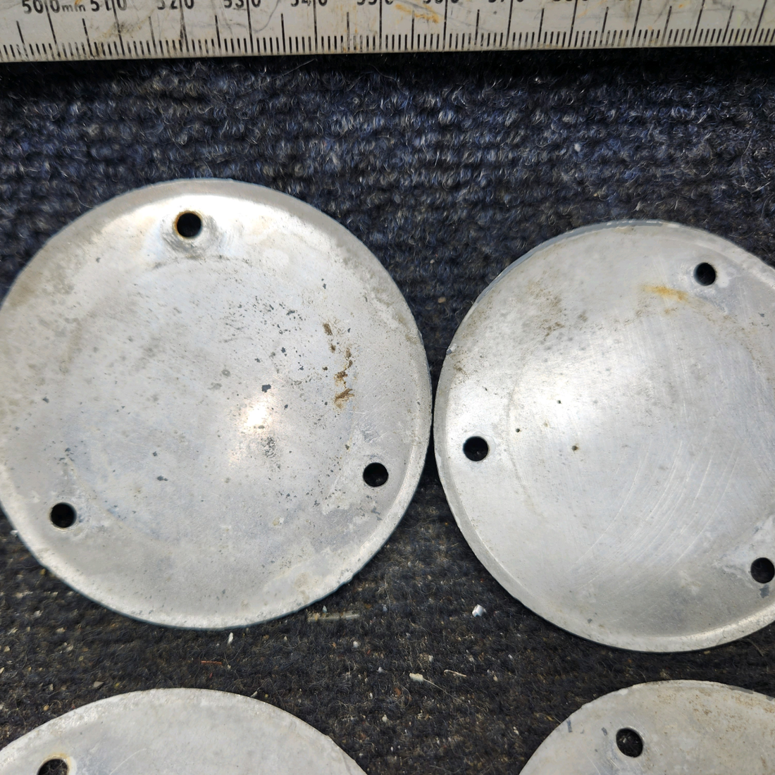 Used aircraft parts for sale, S225-26 cessna 172N Access Hole Cover