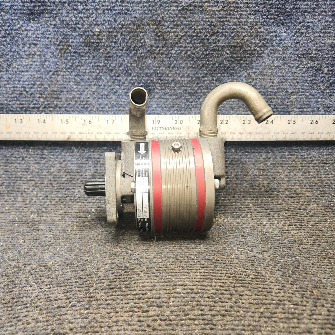 Used aircraft parts for sale, RAP215CC RAPCO cessna 172N Dry Air Vacuum Pump