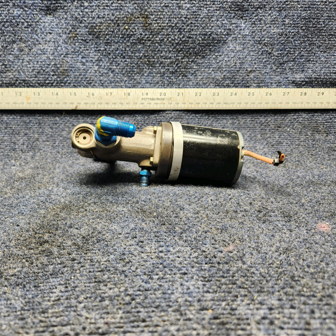 Used aircraft parts for sale, 8850-6 MOONEY M20J WELDON FUEL PUMP (12 VOLT)
