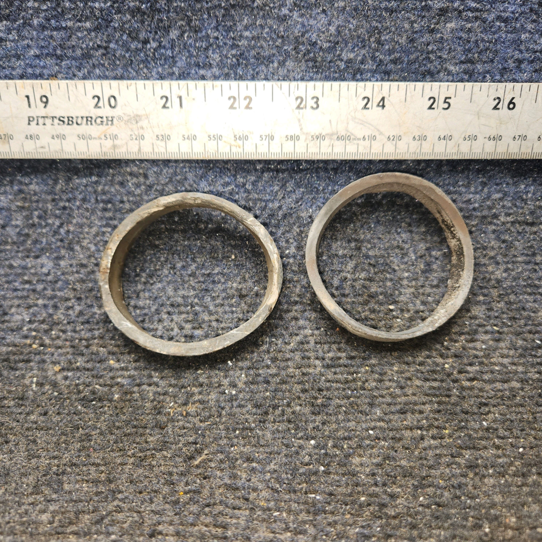 Used aircraft parts for sale, 0550176-22 Cessna 172E Exhaust Shroud Seal Set