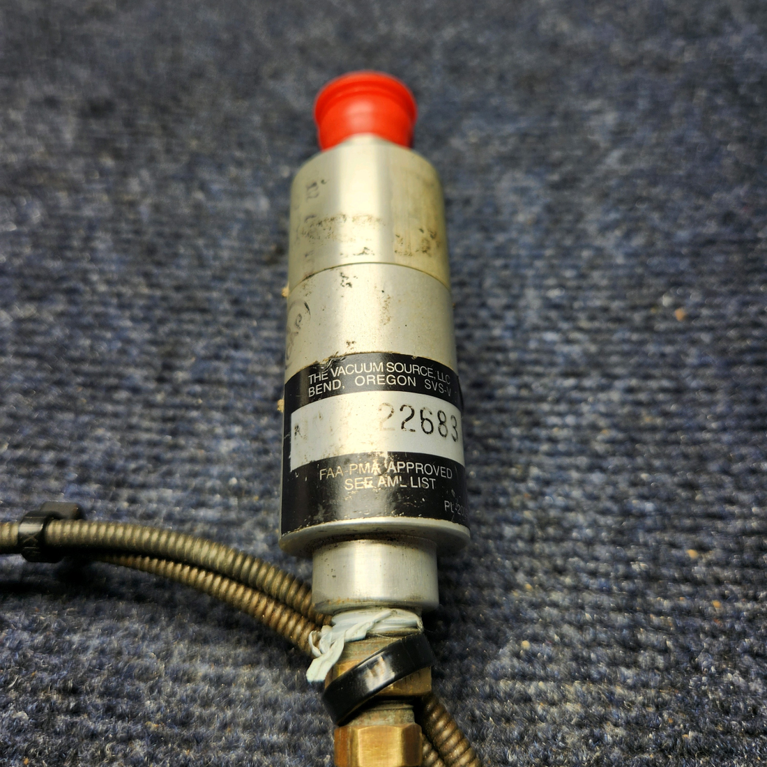 Used aircraft parts for sale, PL-20090 CESSNA C172RG PRECISE FLIGHT STANDBY VACUUM REGULATOR