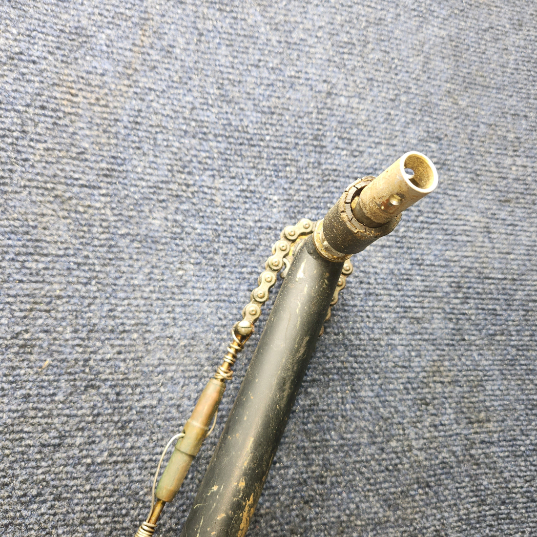 Used aircraft parts for sale, 0413368-1 cessna 150G Control “Y” Yoke Weld Assy with Chains and Gears