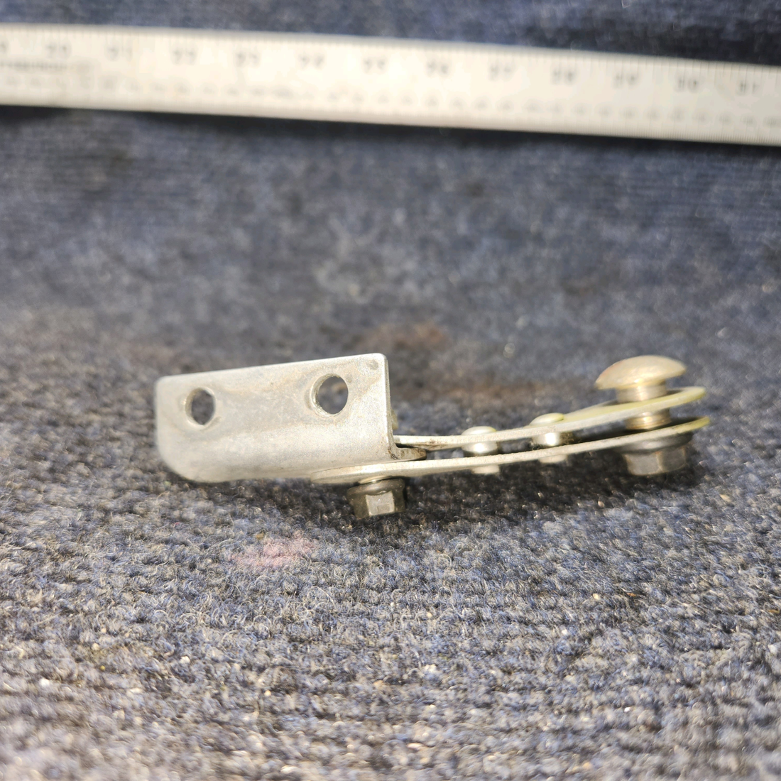 Used aircraft parts for sale, 0515035-1 Cessna C172RG Link Assy Seat Belt  - Price Per Each