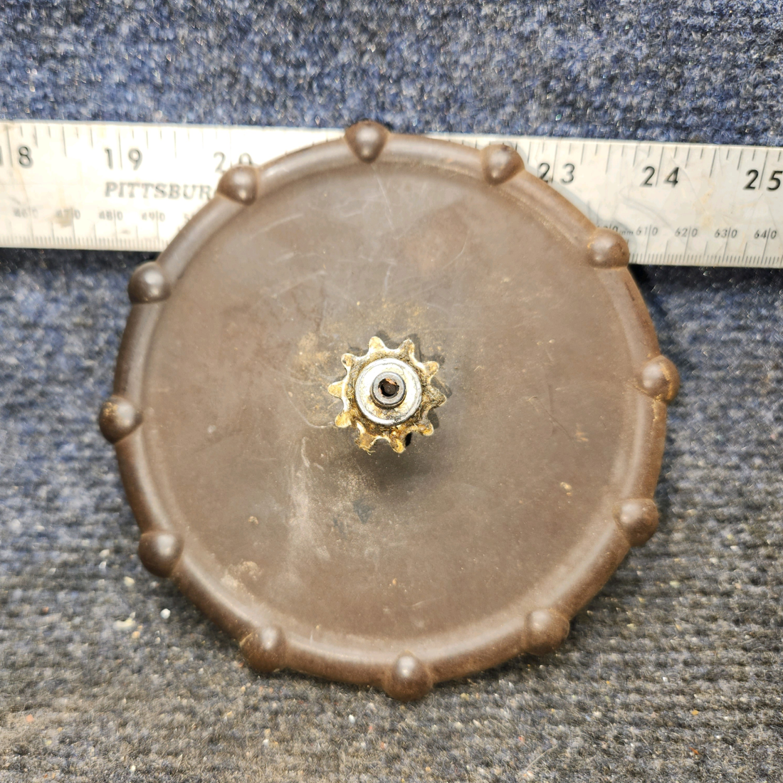 Used aircraft parts for sale, 0510127-1 Cessna 172 Elevator Tab Control Wheel Assy