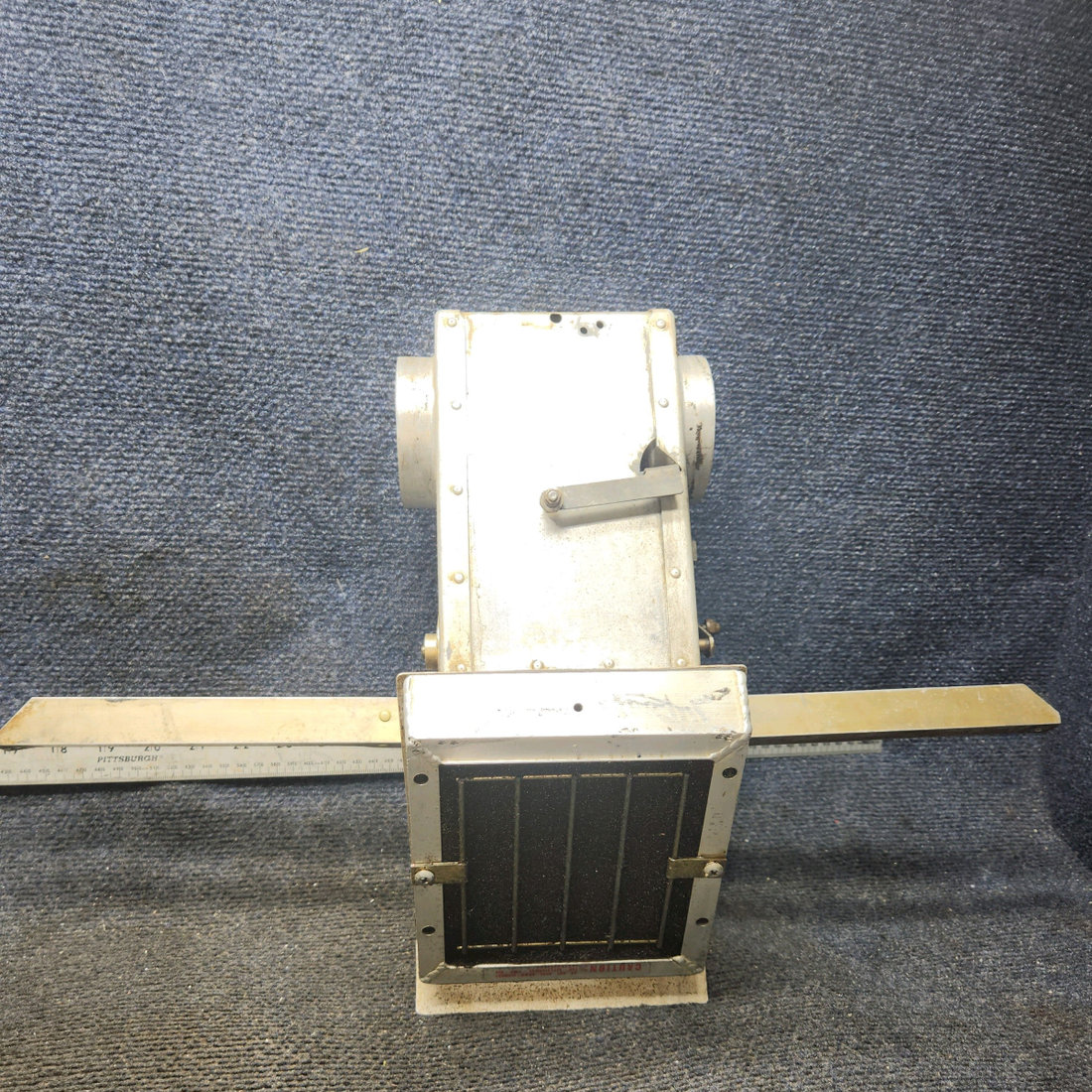 Used aircraft parts for sale, 0550197-1 Cessna 172E Carburetor Airbox Assembly w/ Bracket