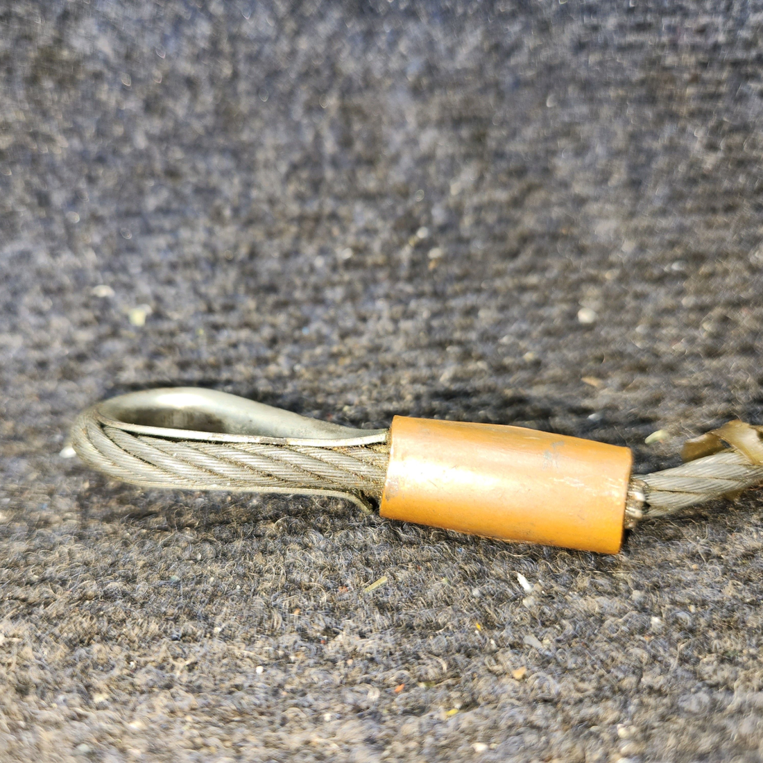 Used aircraft parts for sale, 96908-000 Piper PA32RT-300 Seat Belt Attach Cable Assembly