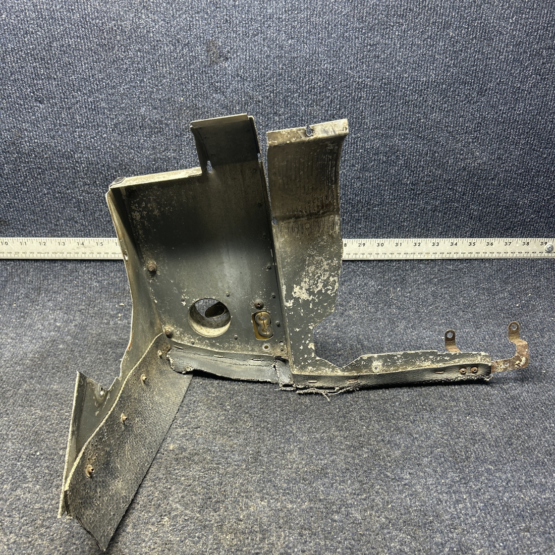 Used aircraft parts for sale, 66722-00 Lycoming O-320 REAR RIGHT BAFFLE