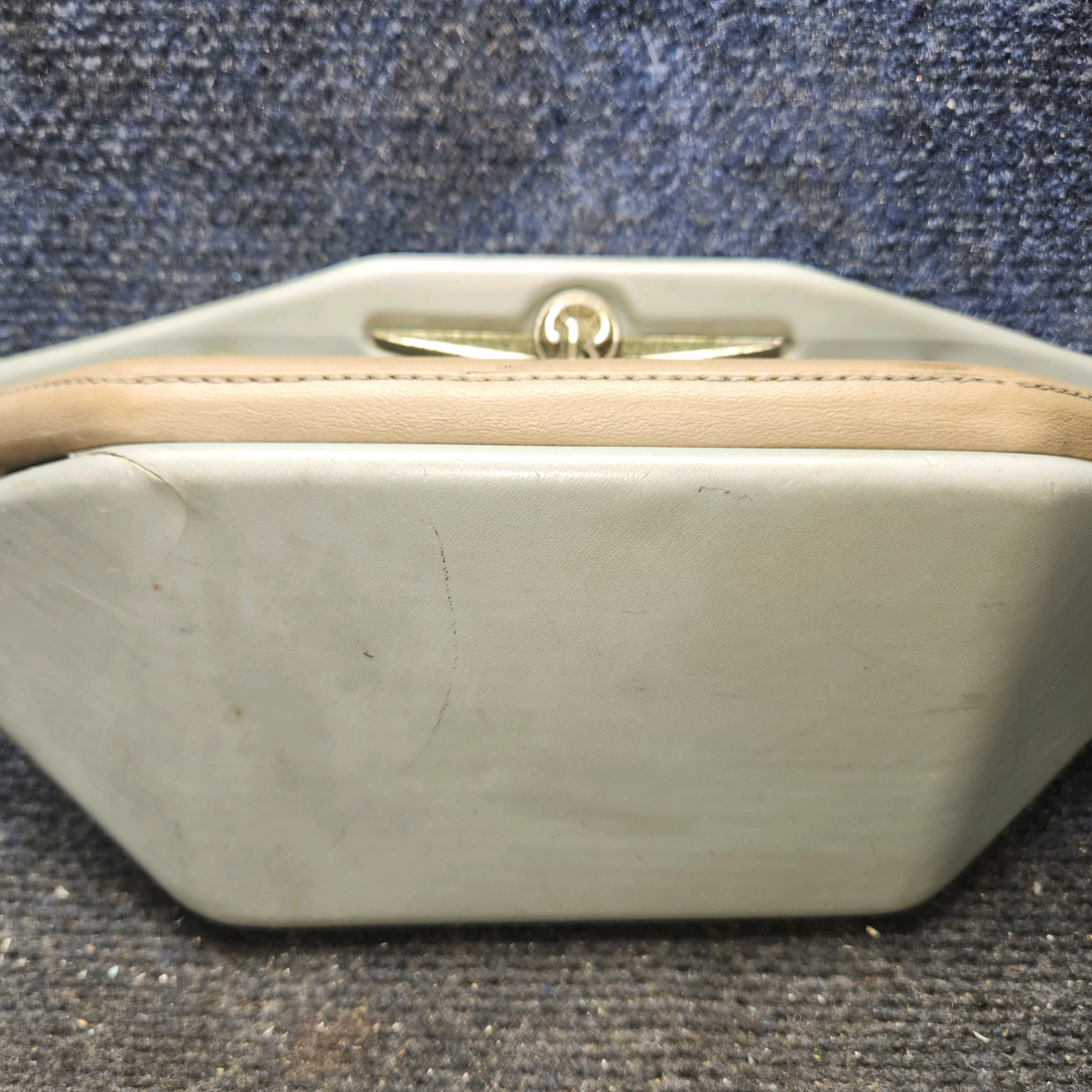 Used aircraft parts for sale, 33-534012-1, 33-534012-5, 35-534012-5 Beechcraft 35-33 Armrest Assembly – Gray/Beige