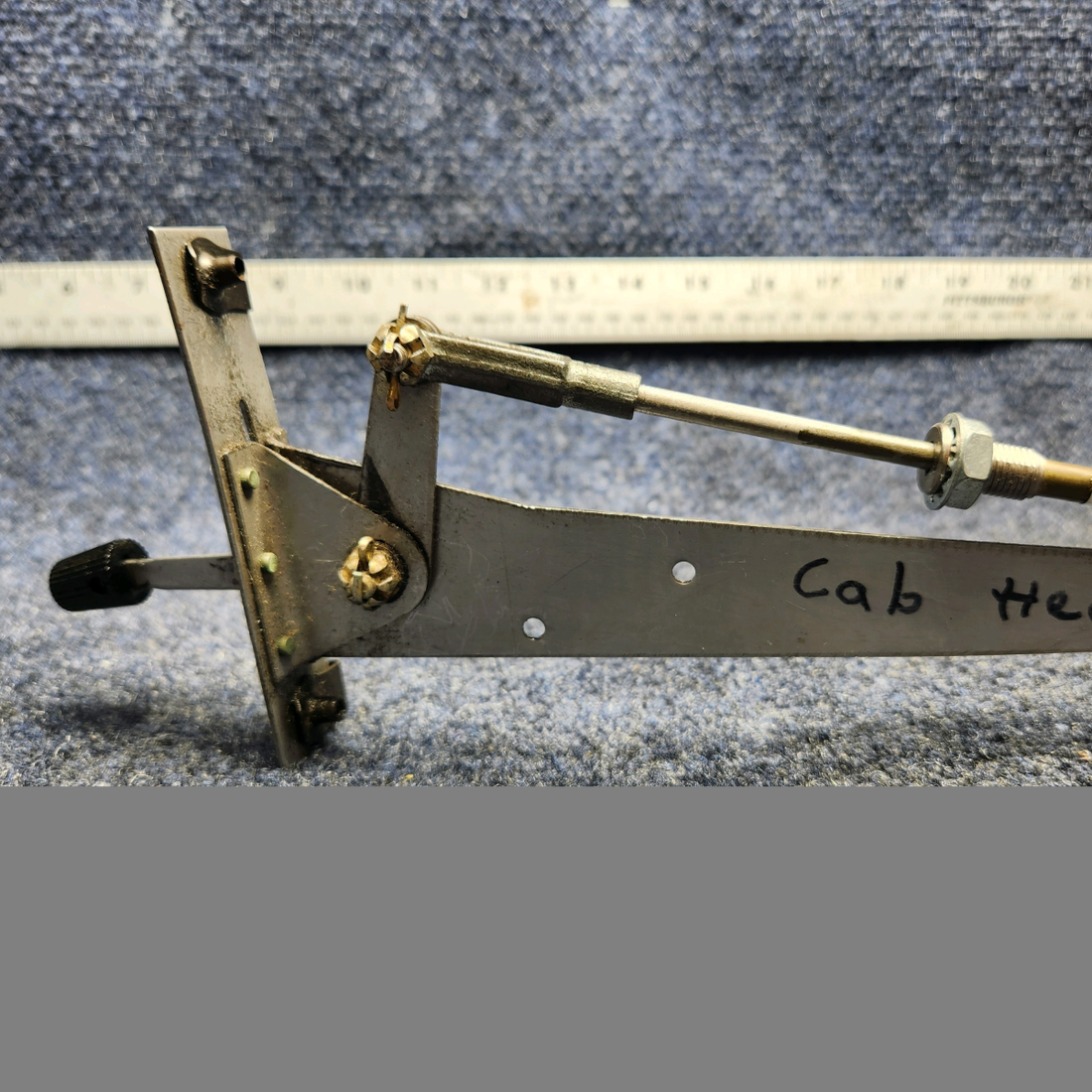Used aircraft parts for sale, 79863-003 PIPER PA28-161 Warrior III HEAT AND DEFROST CONTROL LEVERS W/ CABLE