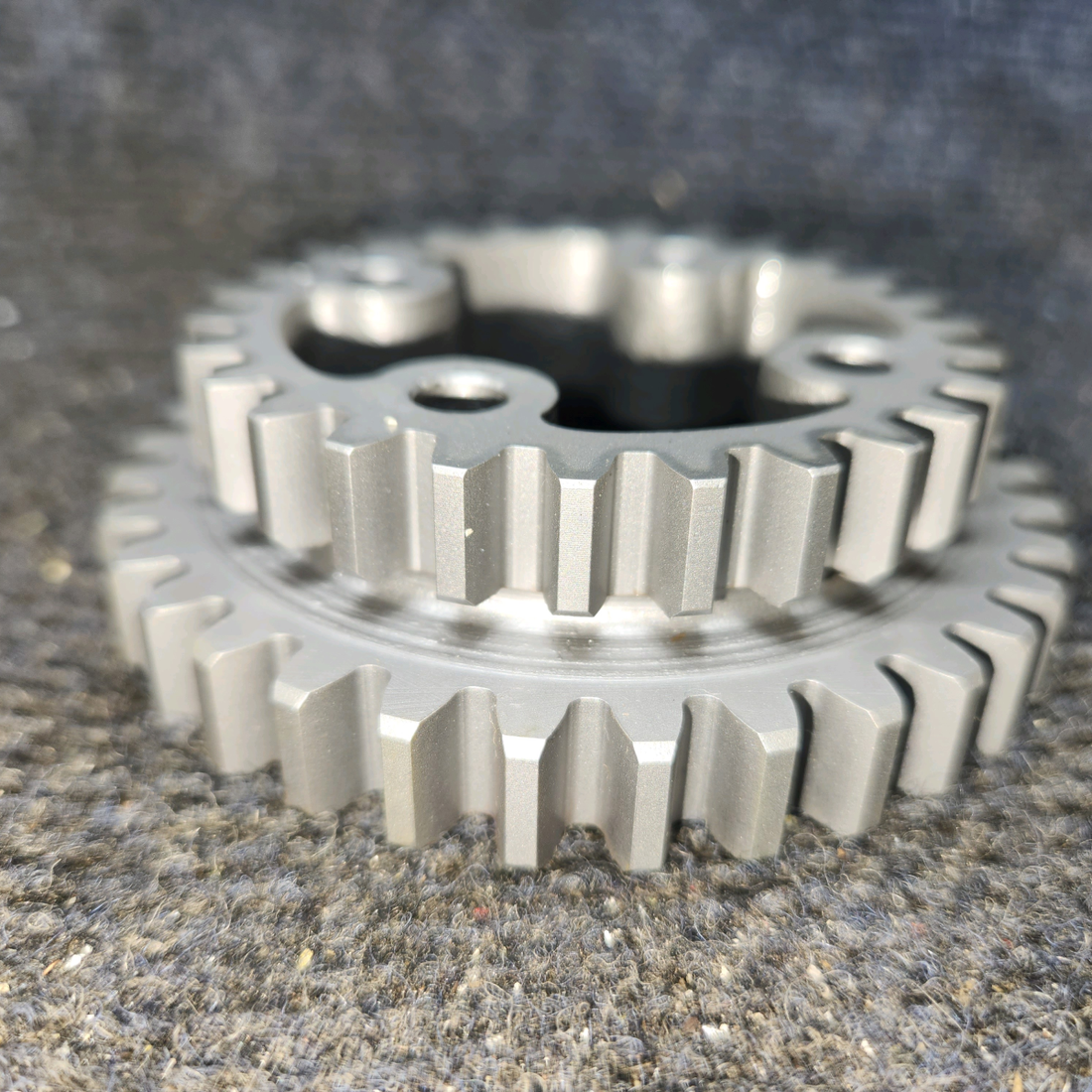 Used aircraft parts for sale, 630690 Continental O-300D Cessna 172F Gear Cluster Crank