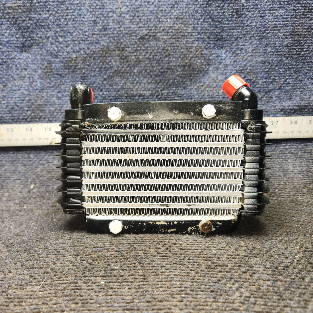 Used aircraft parts for sale, 8526250 Lycoming Piper PA-28-140 Oil Cooler Assembly