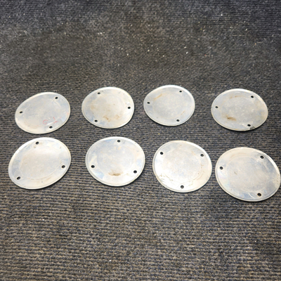 Used aircraft parts for sale, S225-3 Cessna 182G Flap Inspection Cover Plate - Set of 8