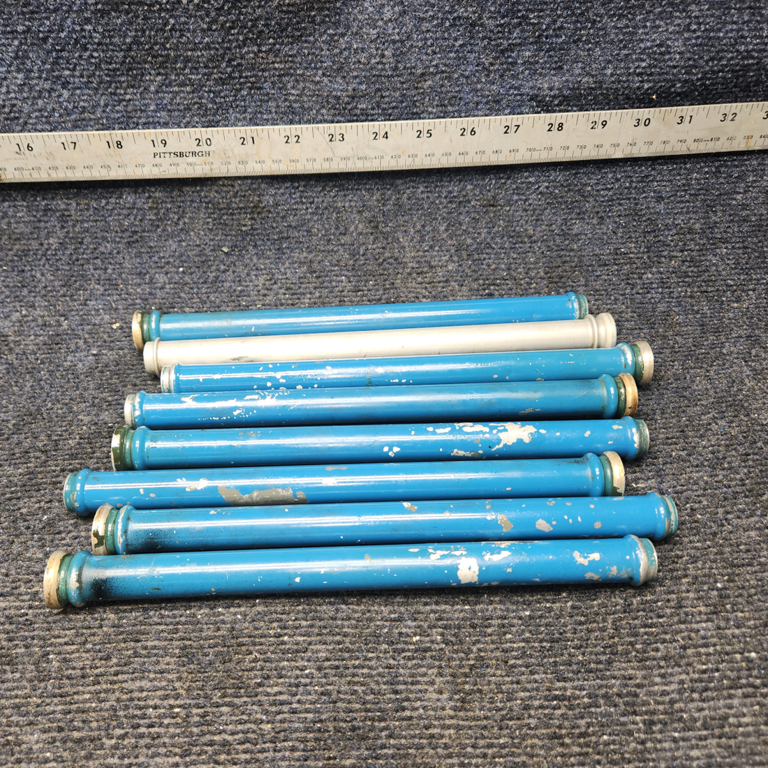 Used aircraft parts for sale, 68987 Lycoming O-320 Piper PA28-140 Push Rod Housing Shroud Tube – Lot of 2