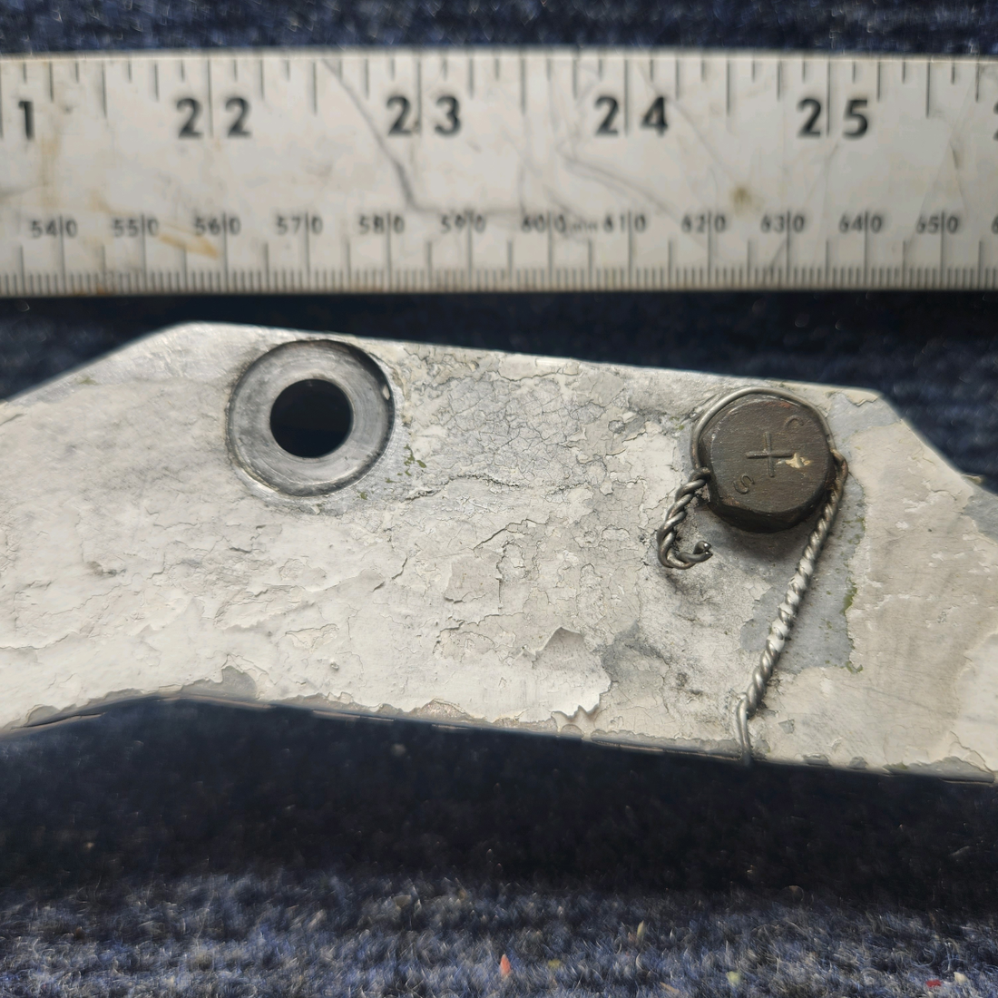 Used aircraft parts for sale, 67109-000 PIPER PA28RT-201 Nose Gear Arm Assy