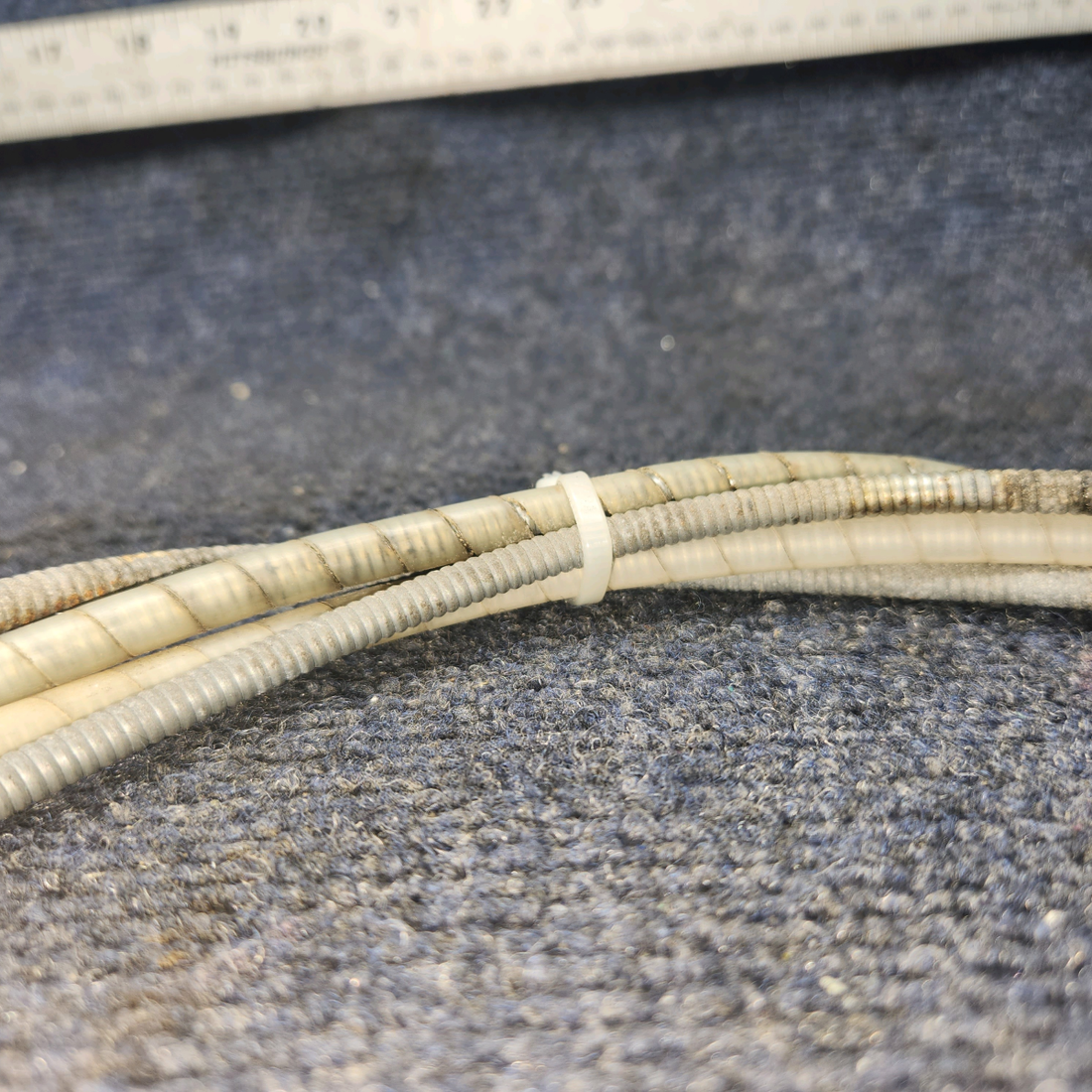 Used aircraft parts for sale, 9864054-1 Cessna Flap Position Indicator Cable 147"