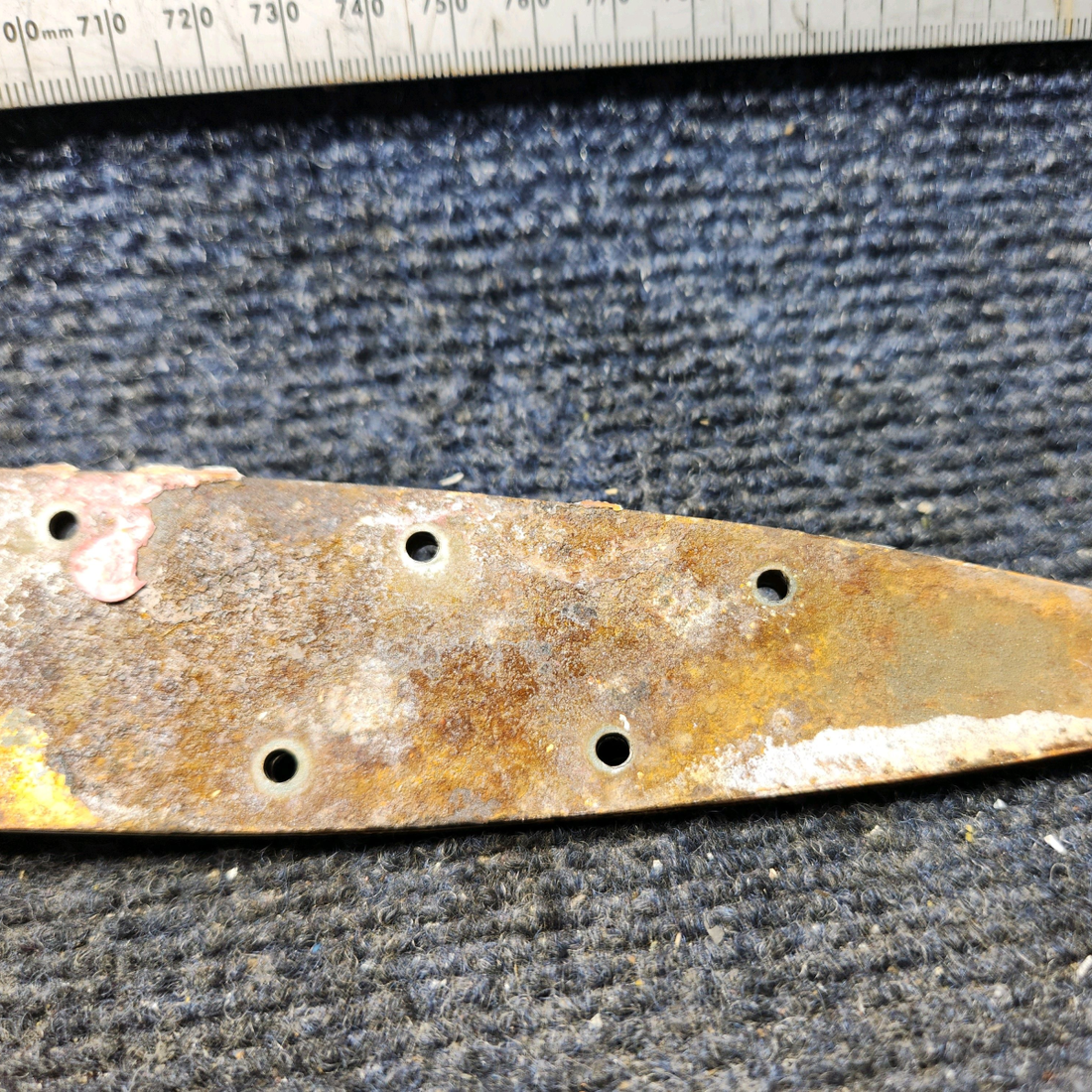 Used aircraft parts for sale, 0511280-2, 0511237-2 Cessna 172E Cabin Door Hinge Assembly Upper - RH