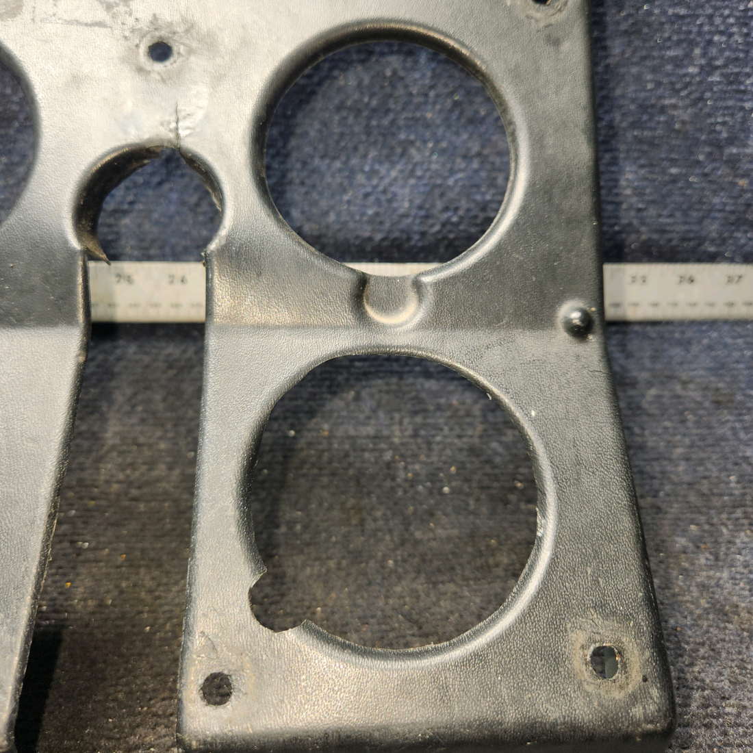 Used aircraft parts for sale, 0513133-2 Cessna C175 Instrument Panel Plastic Cover - LH