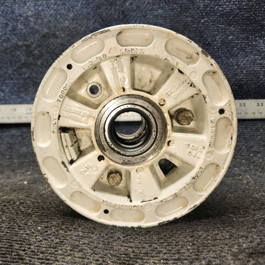 Used aircraft parts for sale, 1241156-12 CFP 40-77 cessna 172N Wheel Assembly 5.00x5
