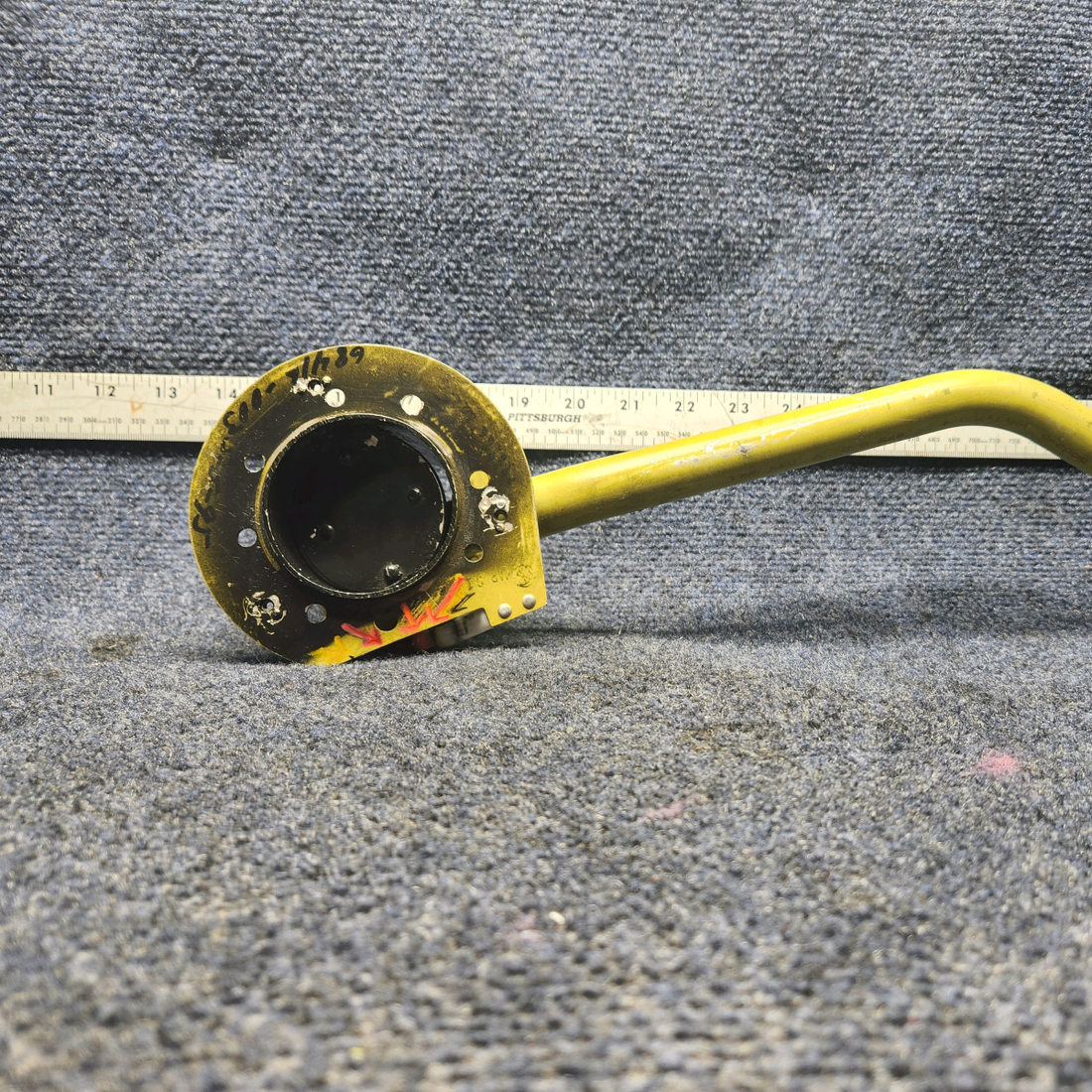 Used aircraft parts for sale, 68416-003 PIPER PA28-161 Warrior III CABIN AIR VENT VALVE ASSEMBLY RH SOLD AS A CORE NO RETURNS.