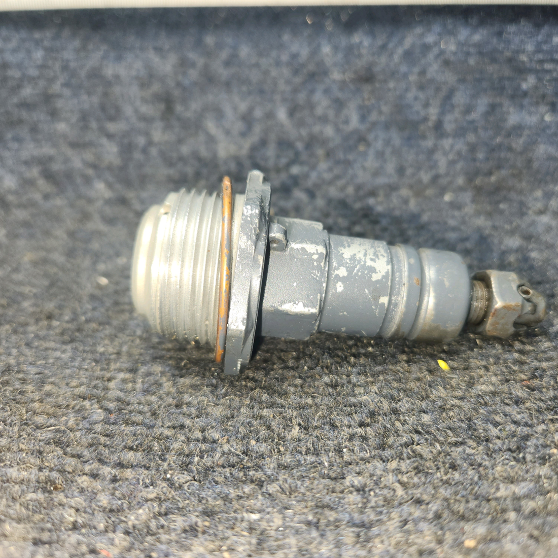 Used aircraft parts for sale, 76529,  1028-B, 61084 Lycoming O-540 PIPER PA-24-250 Oil Pressure Relief Valve Assembly