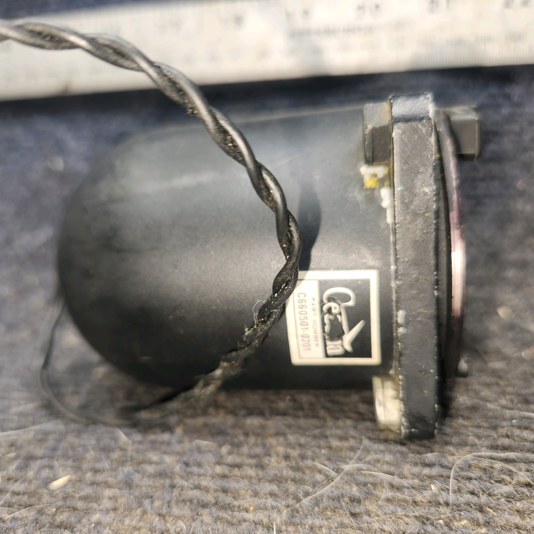 Used aircraft parts for sale, C660501-0201 Airpath cessna 172k Magnetic Compass Indicator, Lighted