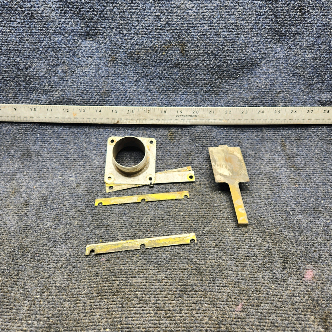 Used aircraft parts for sale, 169-910028-5 Beechcraft A23A Musketeer Custom III DEFROST VALVE WELD
